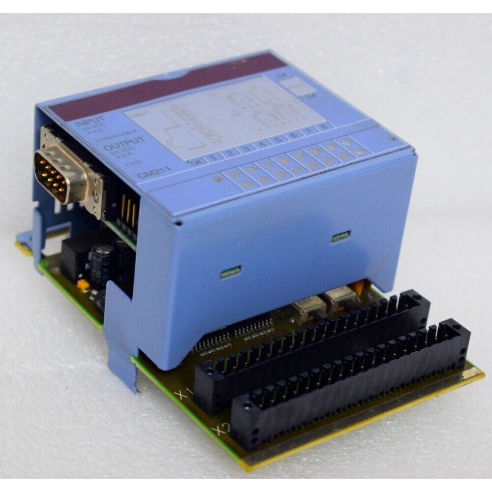 B&R 7CM211.7 CM211 PLC Module, blue, industrial automation component with connectors