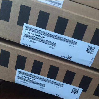 Siemens S120 Single Motor Module packaging with product information labels, industrial automation part.