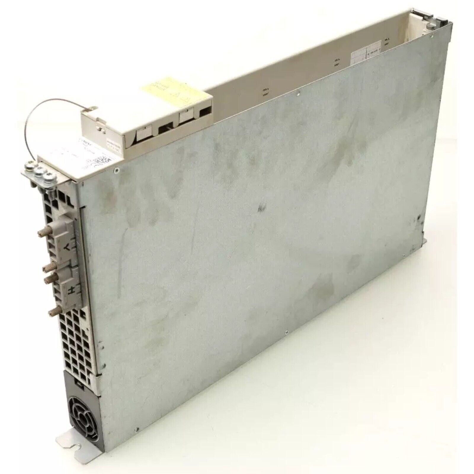 SIMODRIVE 611 Power Module 6SN1123-1AB00-0AA2, industrial automation component, metal housing with connectors.