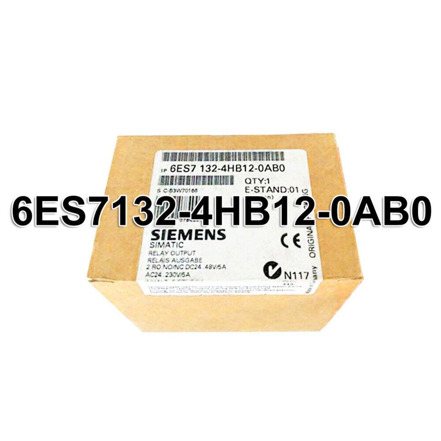 Industrial Communication | Siemens | 6ES7 132-4HB12-0AB0 6ES7132-4HB12-0AB0 DP 5 ELECTRON MODULES ET200S