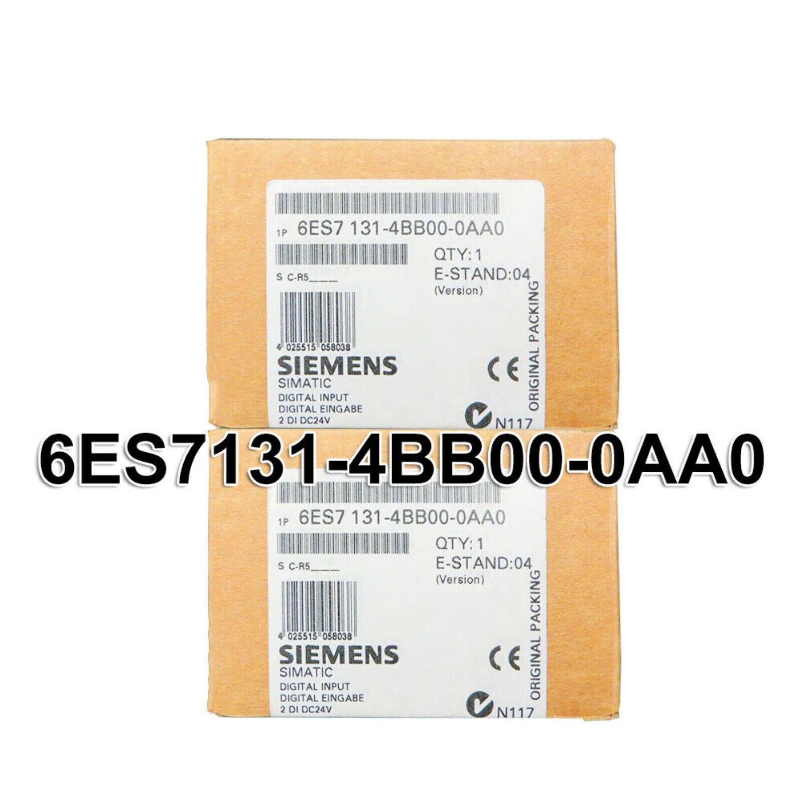 Siemens SIMATIC DP Module 6ES7 131-4BB00-0AA0, industrial automation part, original packaging