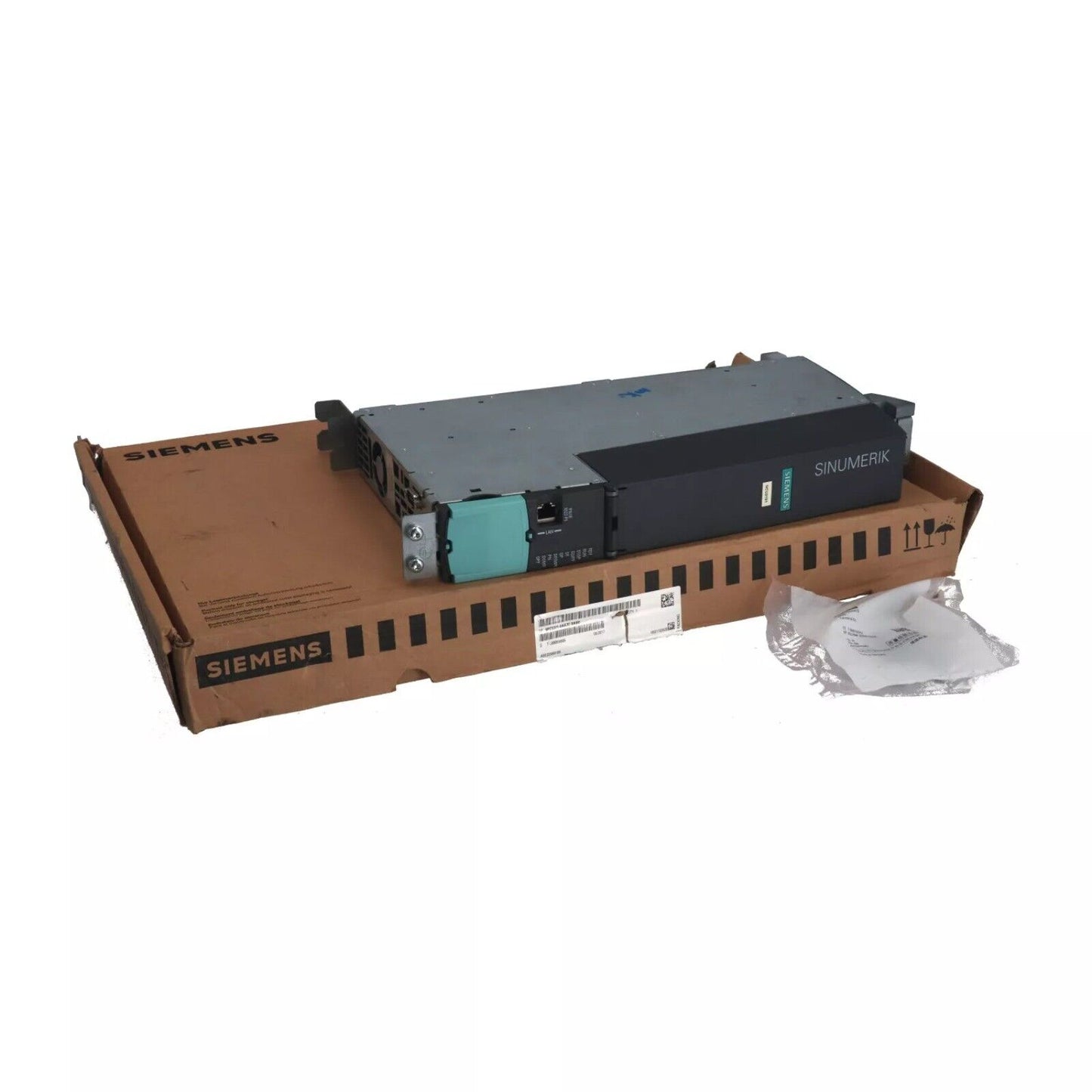 Siemens SINUMERIK 840D SL NCU 710.3B control module in box, industrial CNC part, automation.