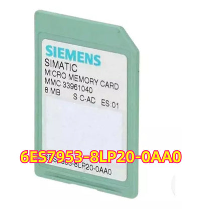 Siemens SIMATIC Micro Memory Card 6ES7953-8LP20-0AA0, 8MB, for industrial automation systems