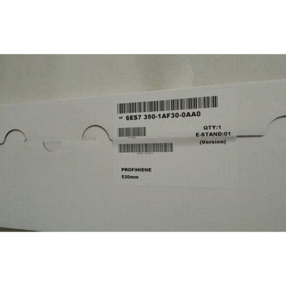 Siemens SIMATIC S7-300 mounting rail 6ES7 390-1AF30-0AA0, 530mm, industrial automation part