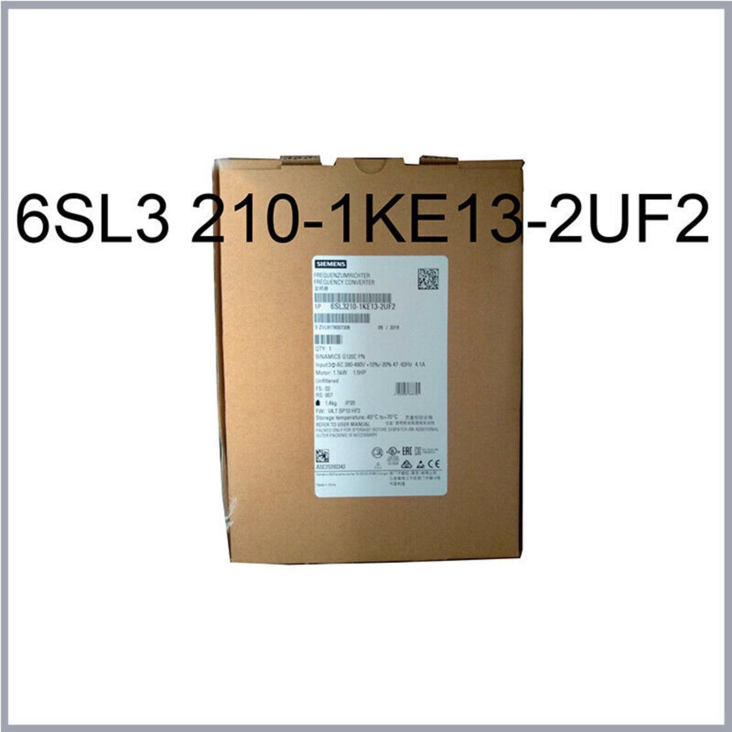 SINAMICS G120C | Siemens | 6SL3 210-1KE13-2UF2 6SL3210-1KE13-2UF2 SINAMICS G120C5.5KW Converter