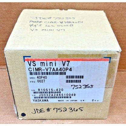 Inverter | YASKAWA | 1PCS New  CIMR-V7AA40P4 CIMRV7AA40P4