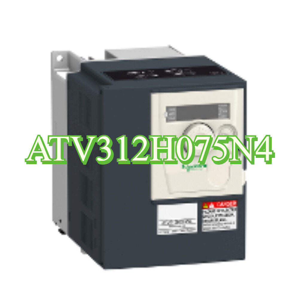 Schneider Electric ATV312H075N4 variable speed drive, 0.75kW, 3-phase, for motor control, with product code ATV312H075N4