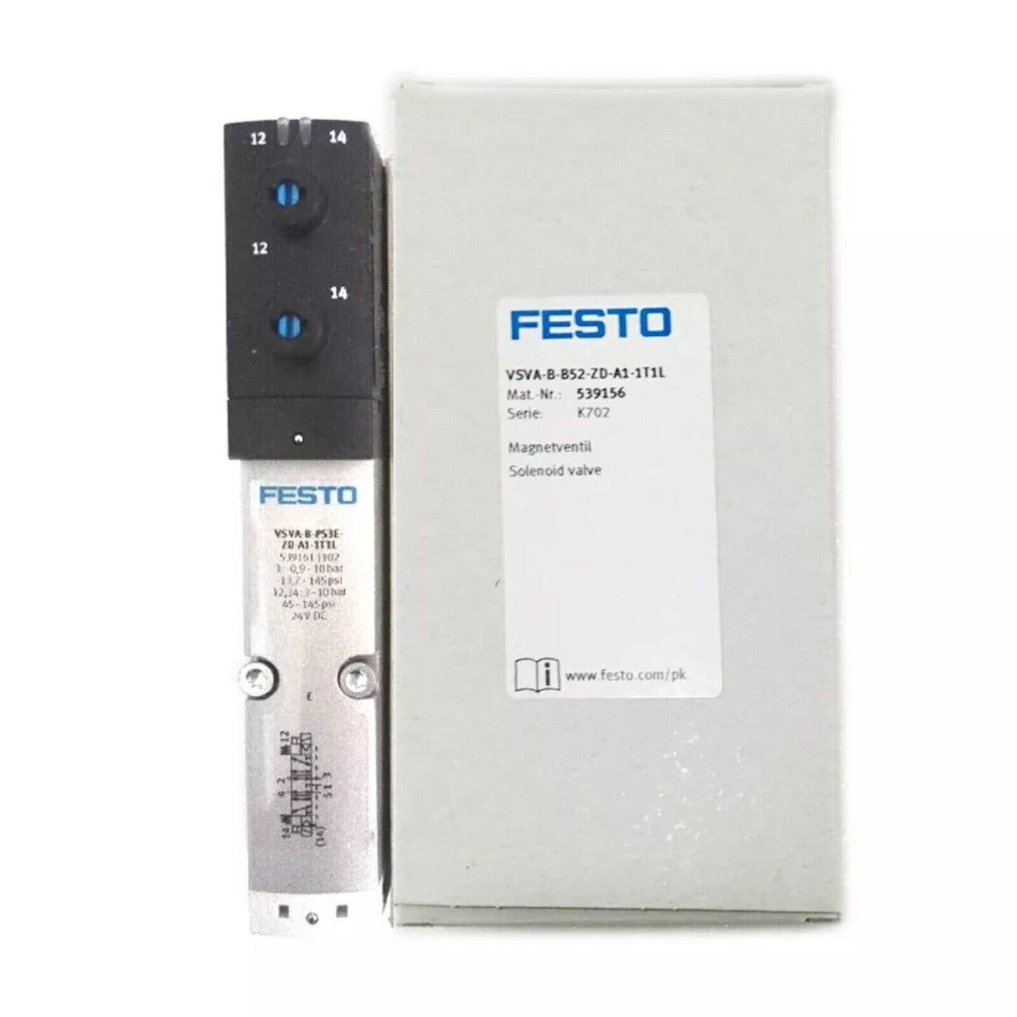 Festo VSVA-B-B52-ZD-A1-1T1L Solenoid Valve, industrial automation part