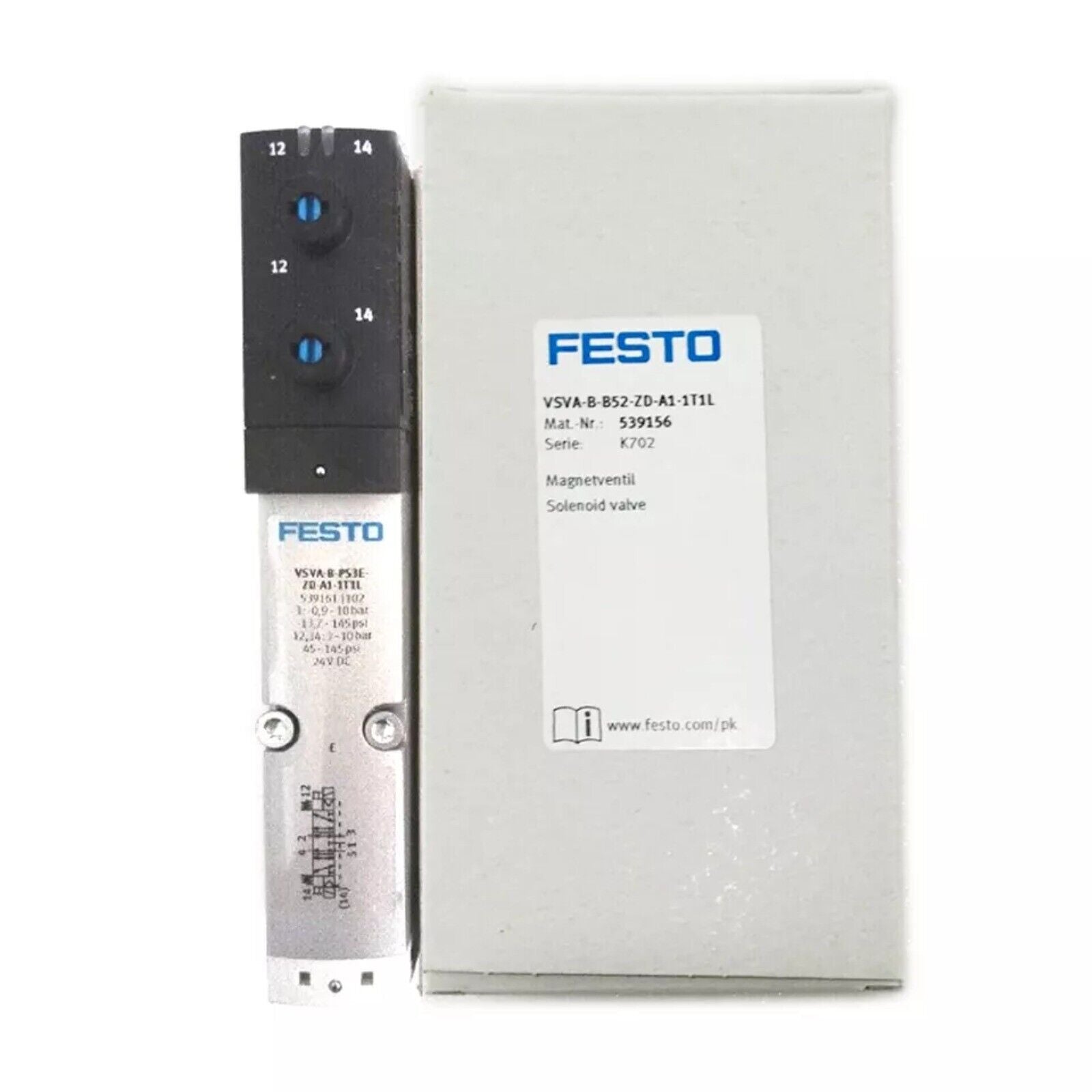 Festo VSVA-B-B52-ZD-A1-1T1L Solenoid Valve, industrial automation part