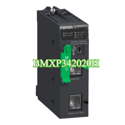 Schneider Electric Modicon M340 Series Processor Module BMXP342020H, Ethernet port and Modbus VP 5VS