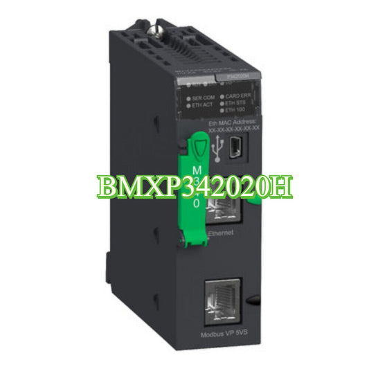 Schneider Electric Modicon M340 Series Processor Module BMXP342020H, Ethernet port and Modbus VP 5VS
