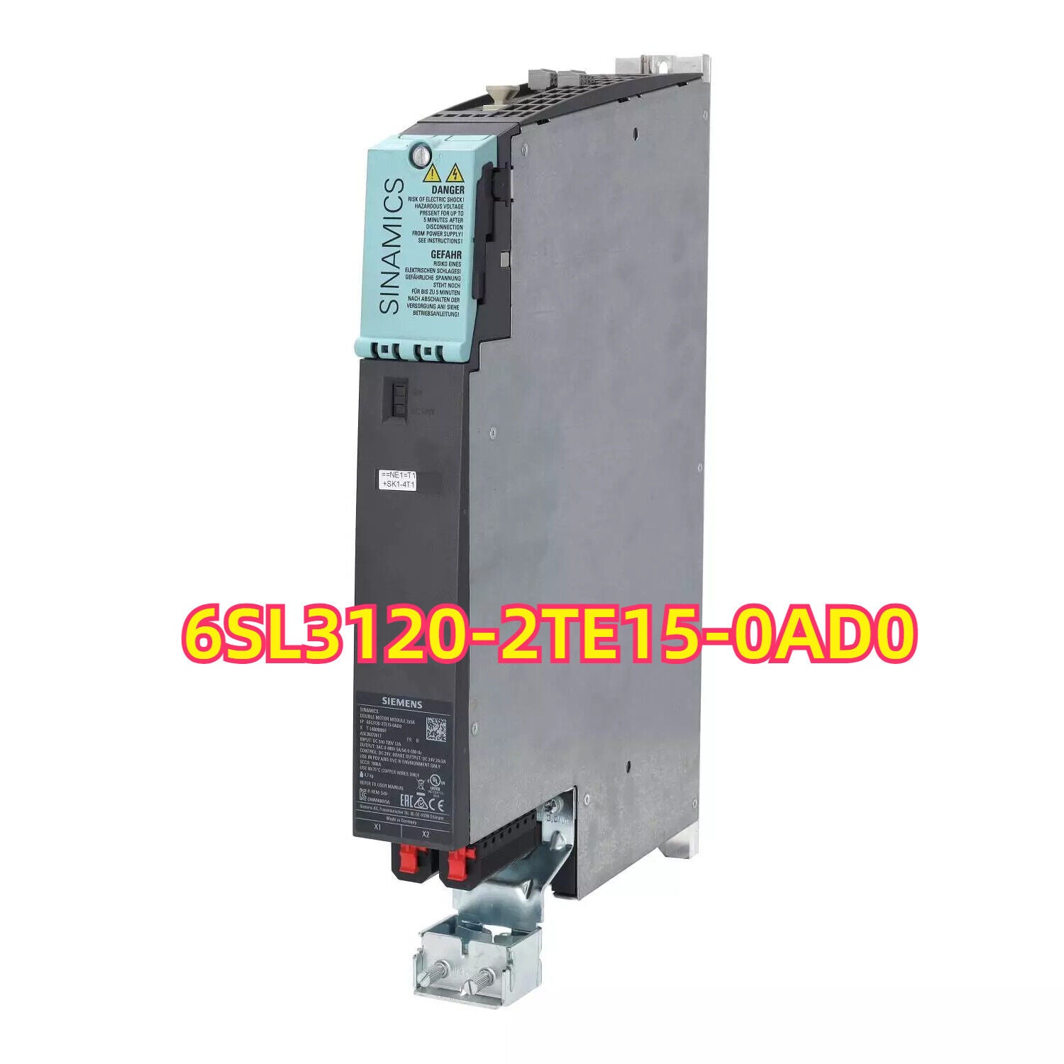 Siemens SINAMICS G120 6SL3120-2TE15-0AD0 frequency inverter, industrial motor control, 7.5 kW