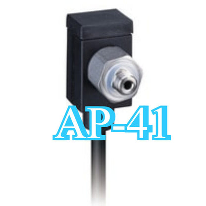 Keyence AP-41 Pressure Sensor, black and silver industrial automation sensor.