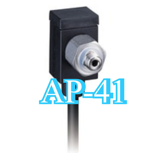 Keyence AP-41 Pressure Sensor, black and silver industrial automation sensor.