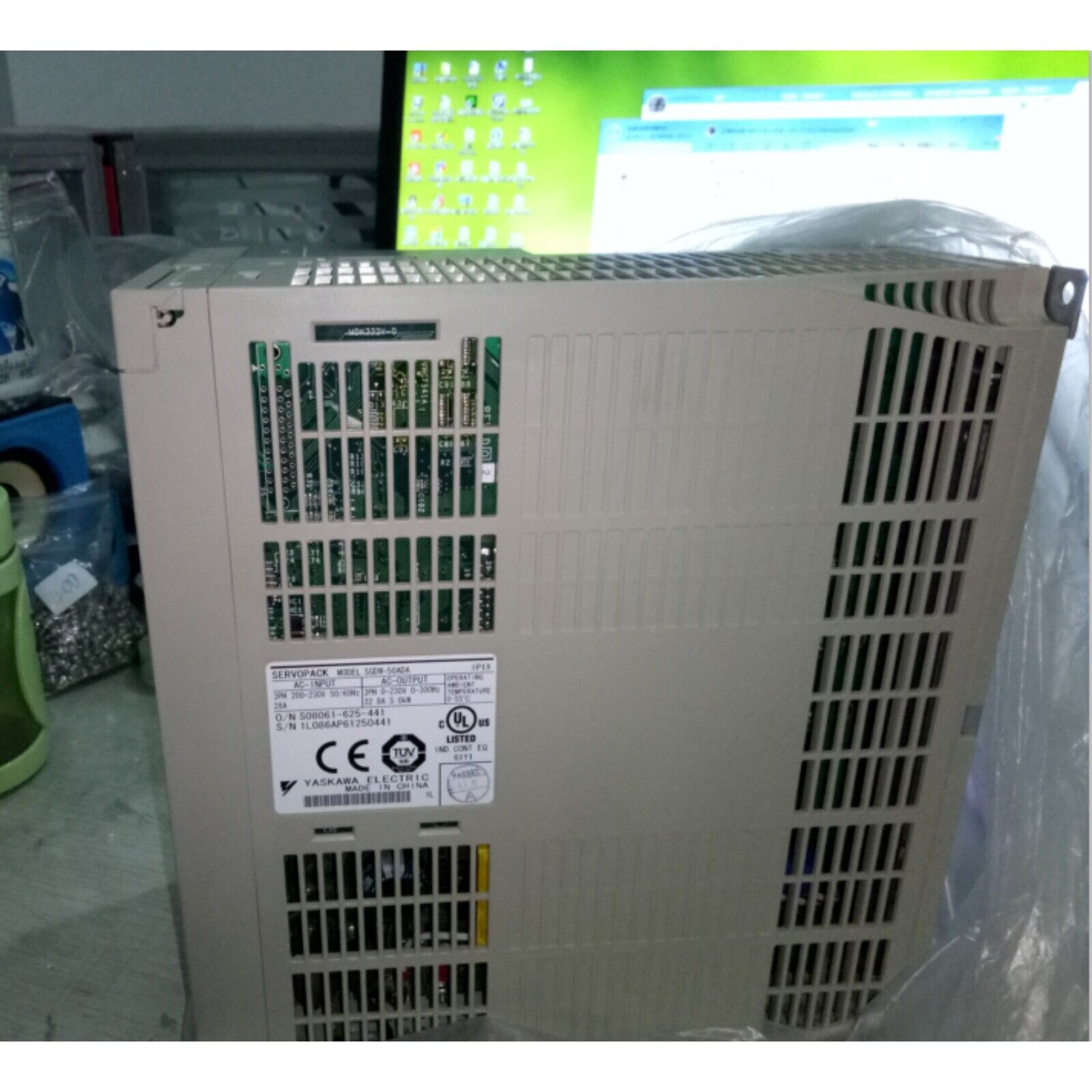 YASKAWA SGDM-50ADA AC Servo Drive, SERVOPACK, industrial automation part
