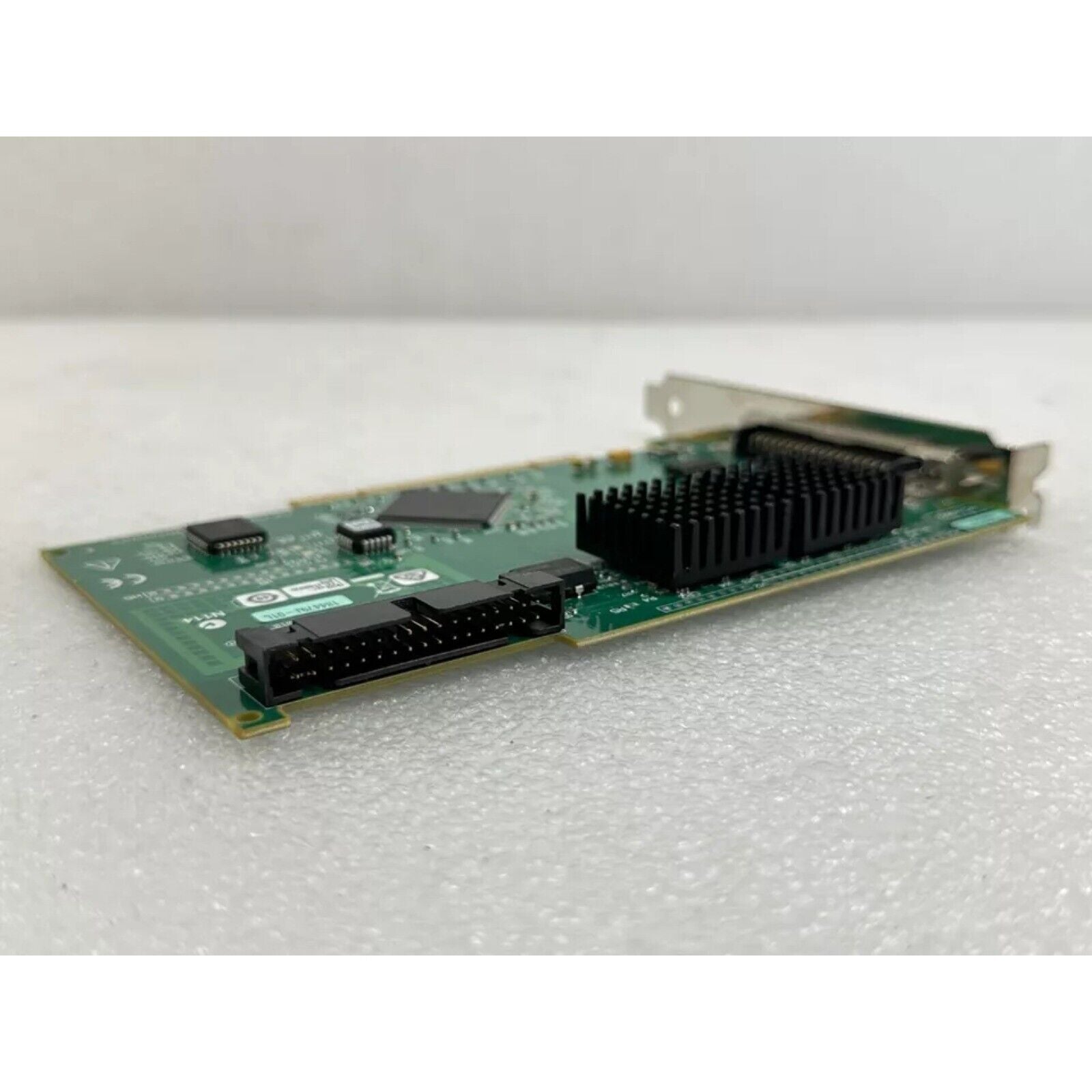 National Instruments PCI-6602 data acquisition card with heatsink and components, for industrial automation.