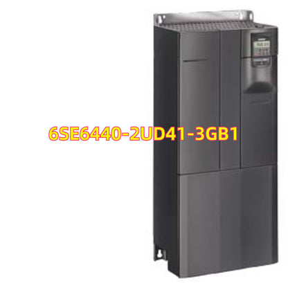 Siemens MICROMASTER 440 drive, model 6SE6440-2UD41-3GB1, industrial automation component