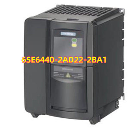 Siemens SINAMICS S120 6SE6440-2AD22-2BA1 line module, black industrial drive system component