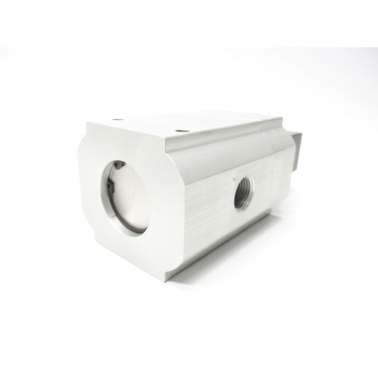 Festo MPPE-3-1/2-10-010-B Controller, industrial automation part, silver pneumatic component.