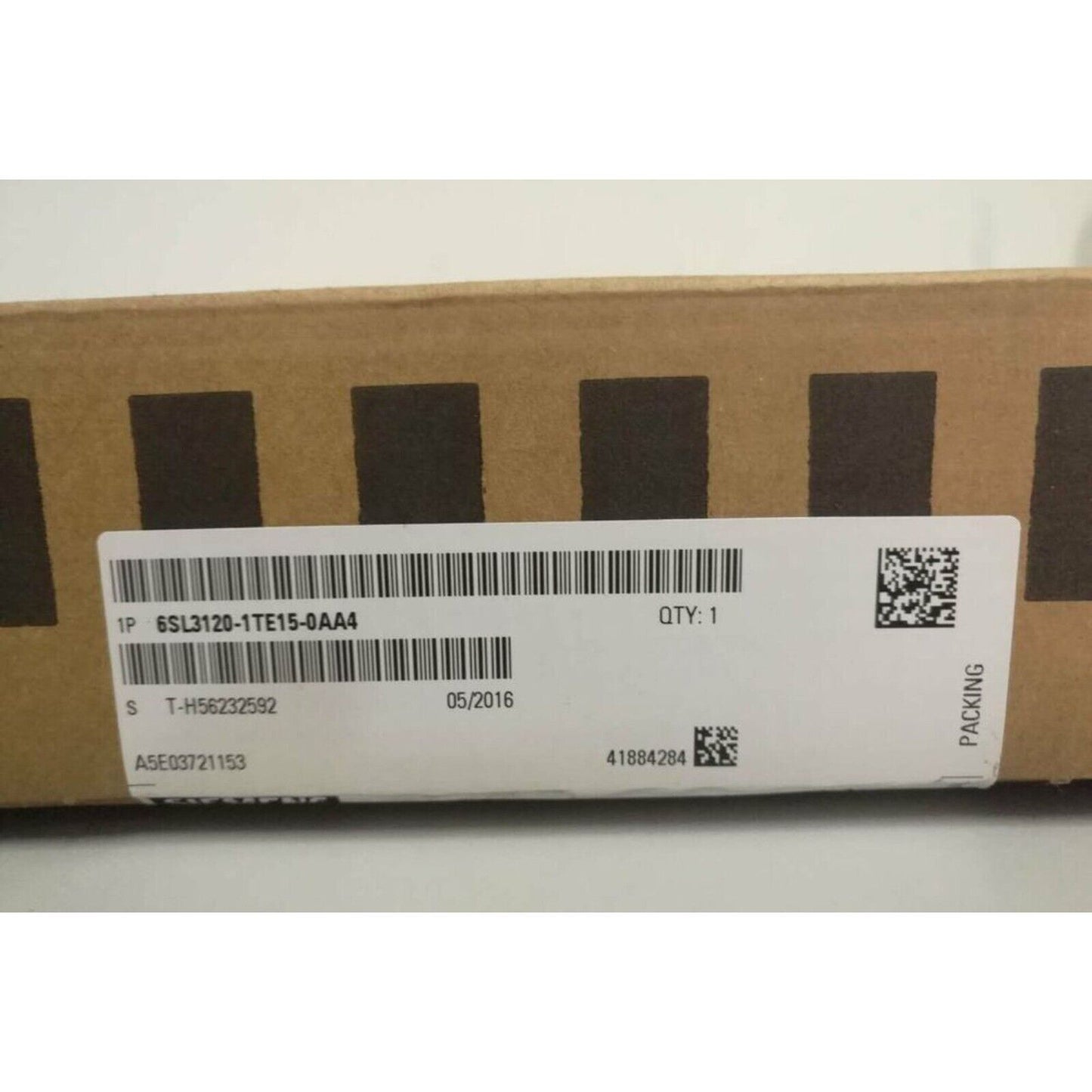 Siemens SINAMICS S120 drive package with product code 6SL3120-1TE15-0AA4