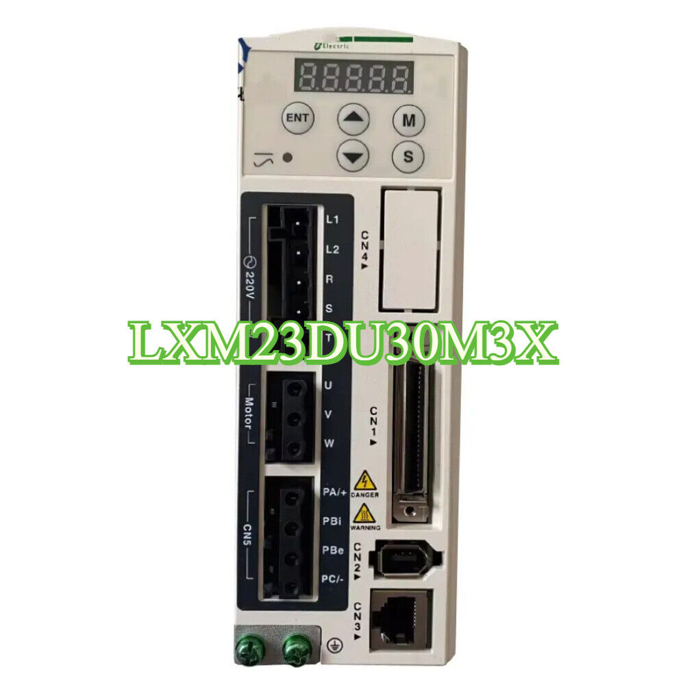 Schneider Electric LXM23DU30M3X Servo Drive, industrial automation component, front view