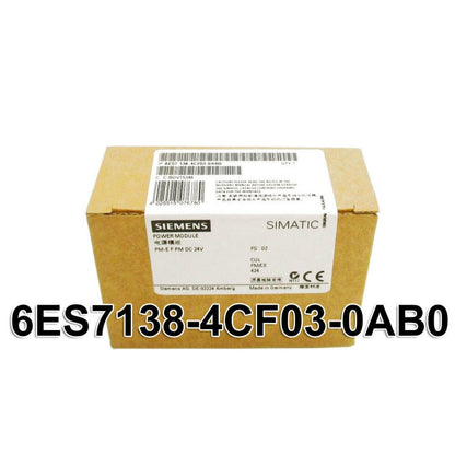 Siemens SIMATIC ET 200S PM-E Power Module 6ES7138-4CF03-0AB0 in packaging, industrial automation part