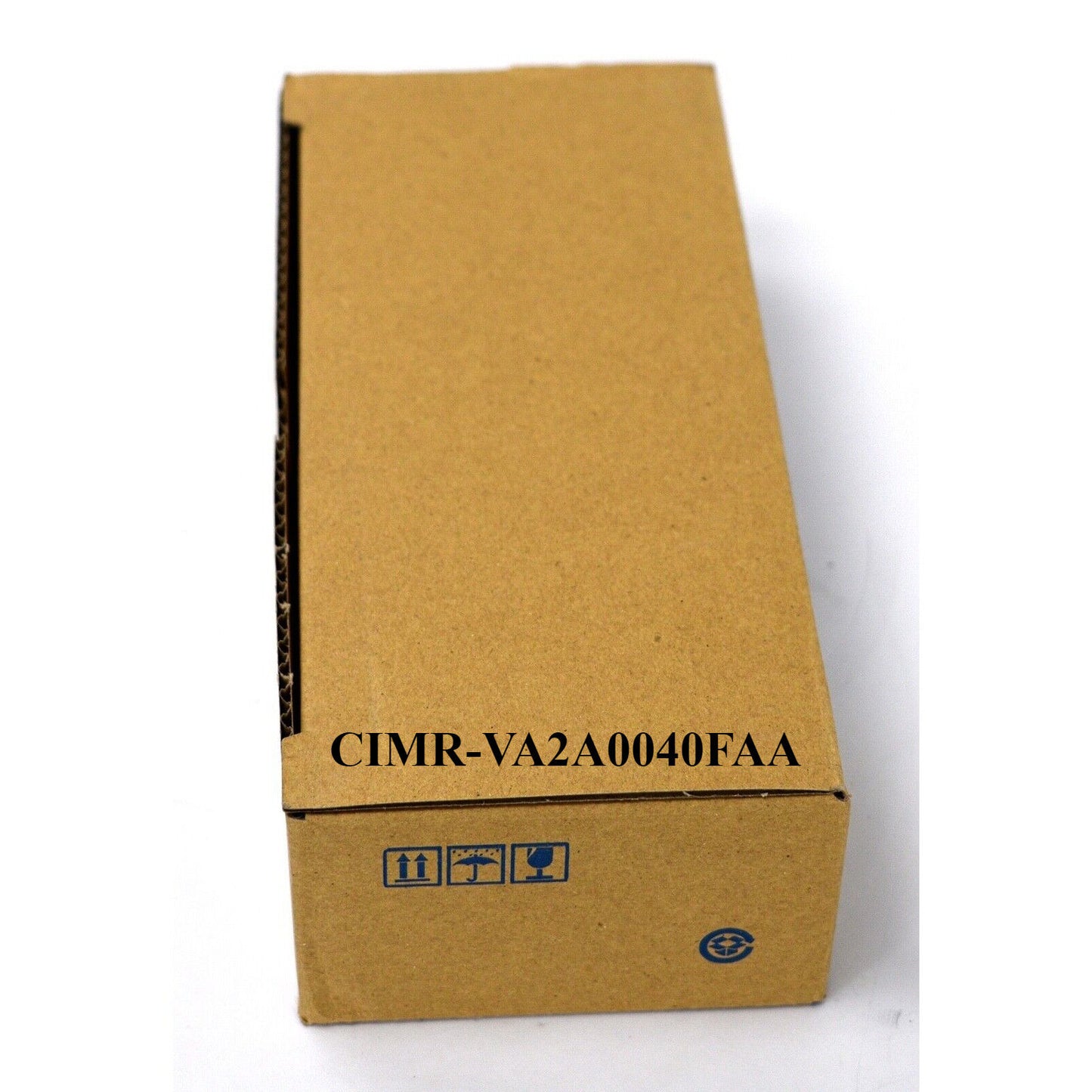 YASKAWA VARISPEED CIMR-VA2A0040FAA Inverter in a cardboard box, product detail. 