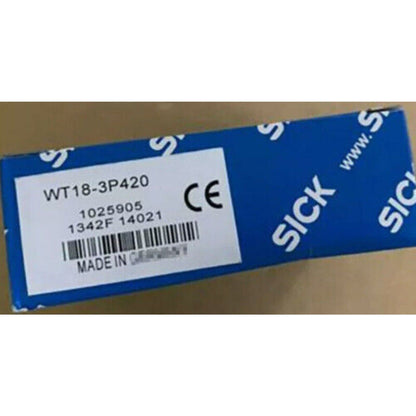 NEW Sick WT18-3P420 WT183P420 1025905 FREE SHIPPING Photoelectric Sensor