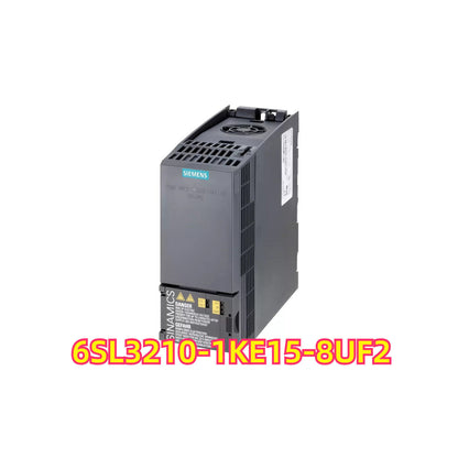 Siemens SINAMICS G120C Frequency Inverter, 6SL3210-1KE15-8UF2, Black, for industrial automation applications