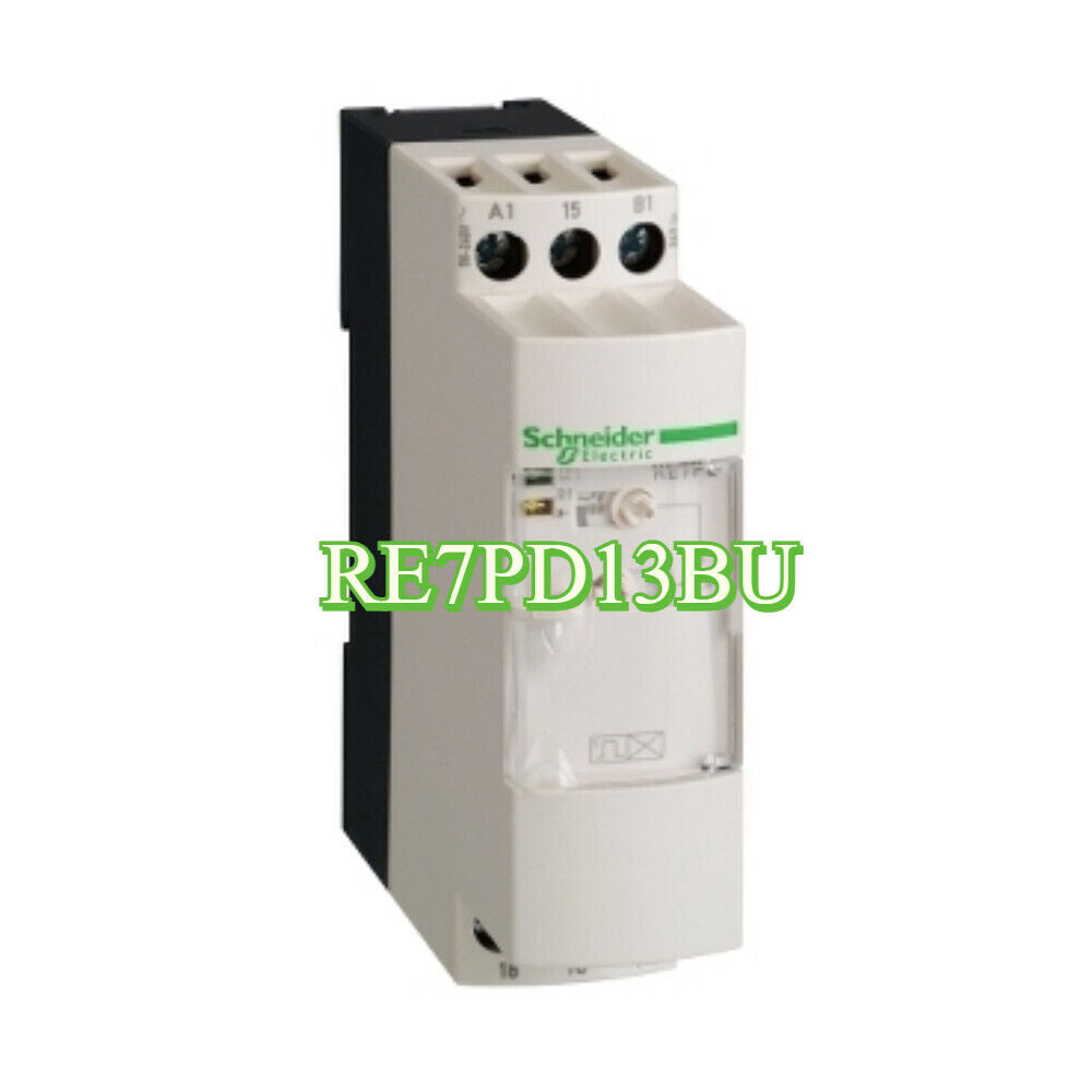 Schneider Electric RE7PD13BU relay, white and black industrial automation component