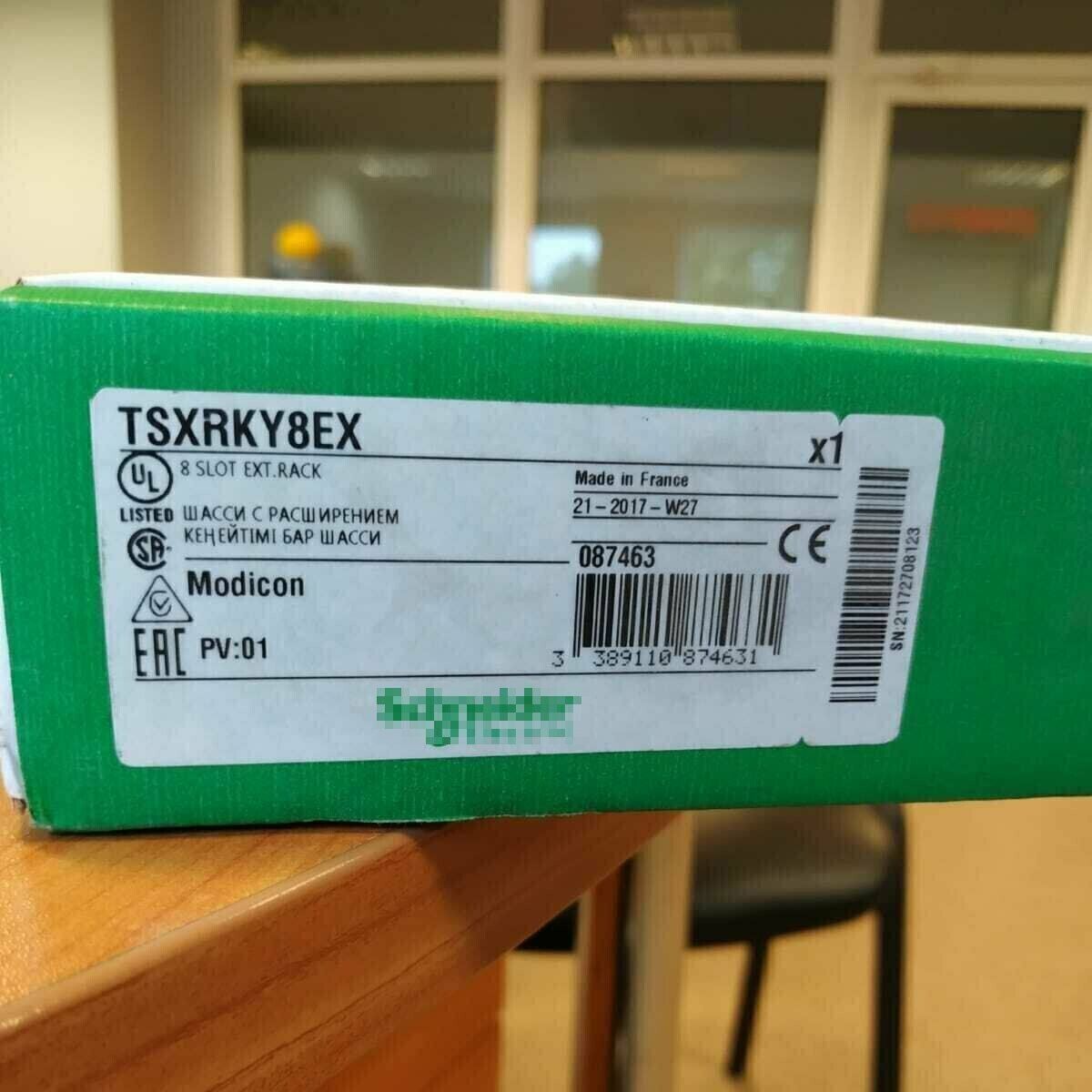 Schneider Electric TSXRKY8EX 8 Slot Extension Rack, Made in France, industrial automation part, Modicon
