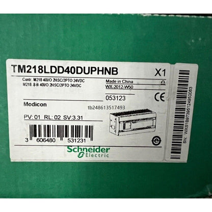 Schneider Electric TM218LDD40DUPHNB PLC Module, Modicon industrial automation part