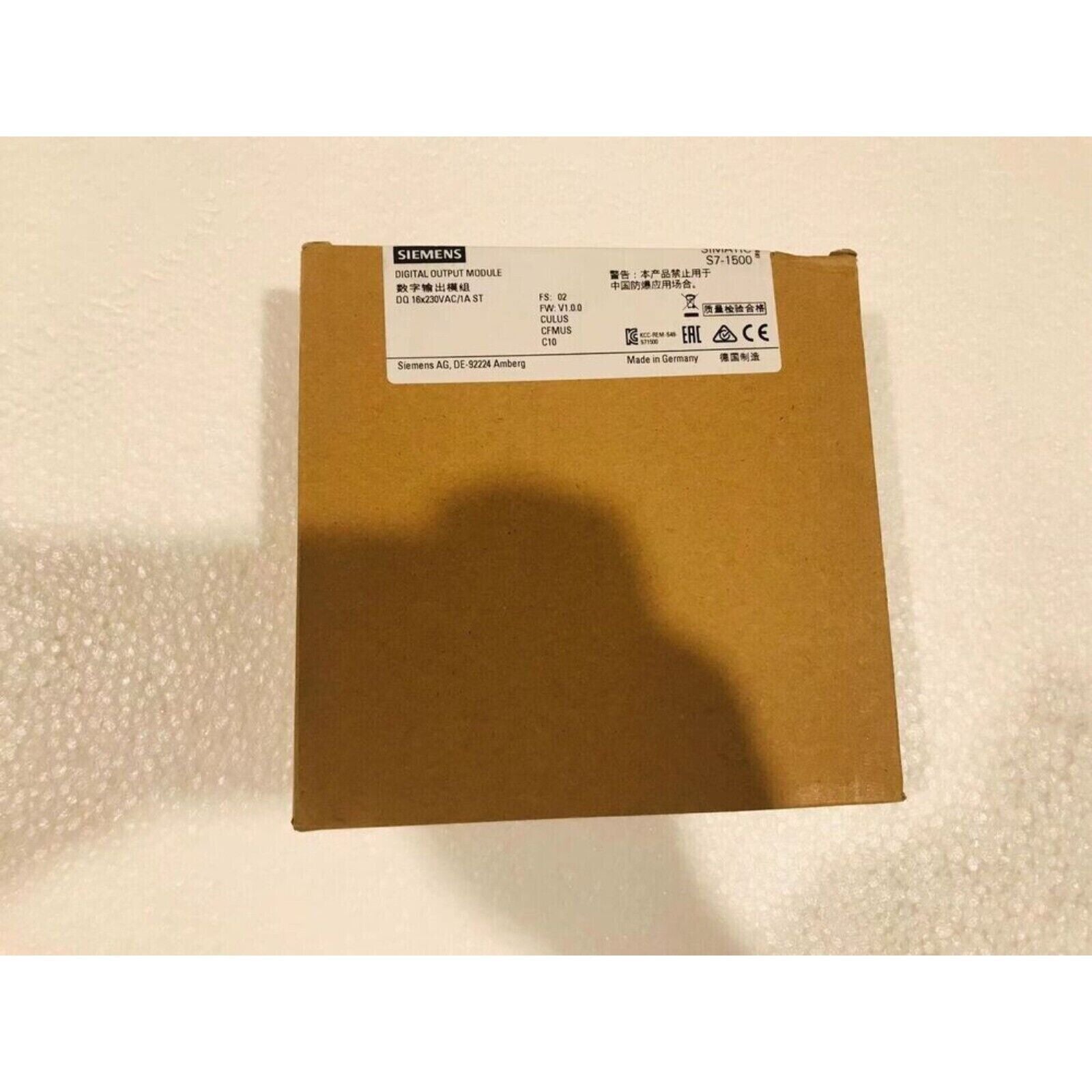 Siemens SIMATIC S7-1500 Digital Output Module box, 6ES7522-5FH00-0AB0, Made in Germany