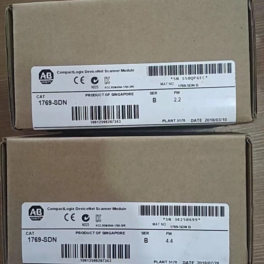 Allen-Bradley 1769-SDN CompactLogix DeviceNet Scanner Module, Industrial Automation