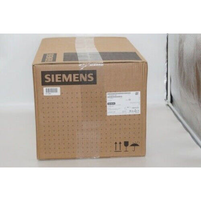Siemens industrial automation part box, brown cardboard packaging