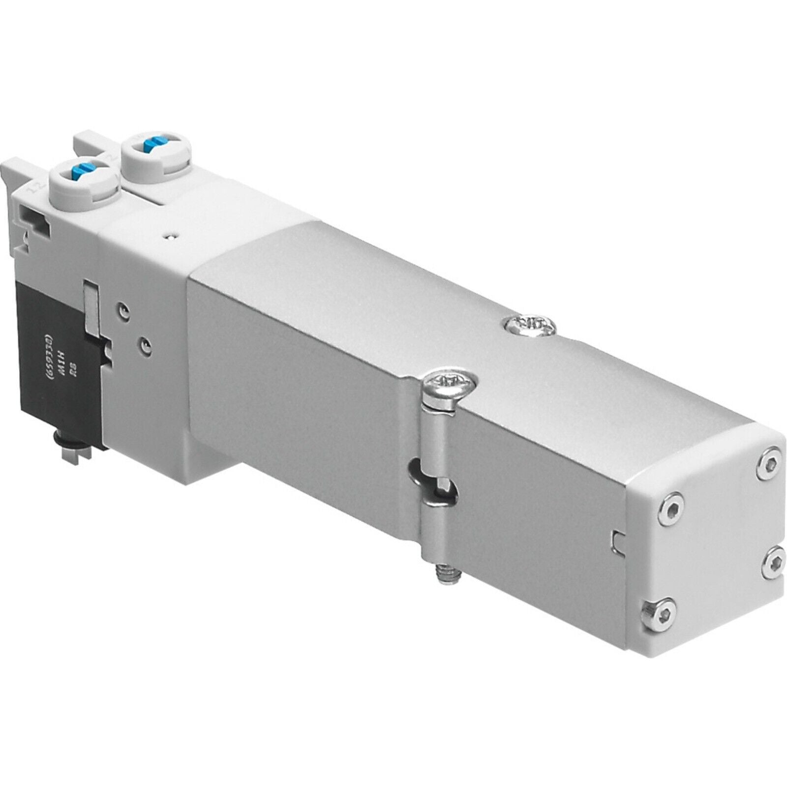 Festo VMPA2-M1H-J-PI Air Solenoid Valve, industrial automation component, grey metal housing