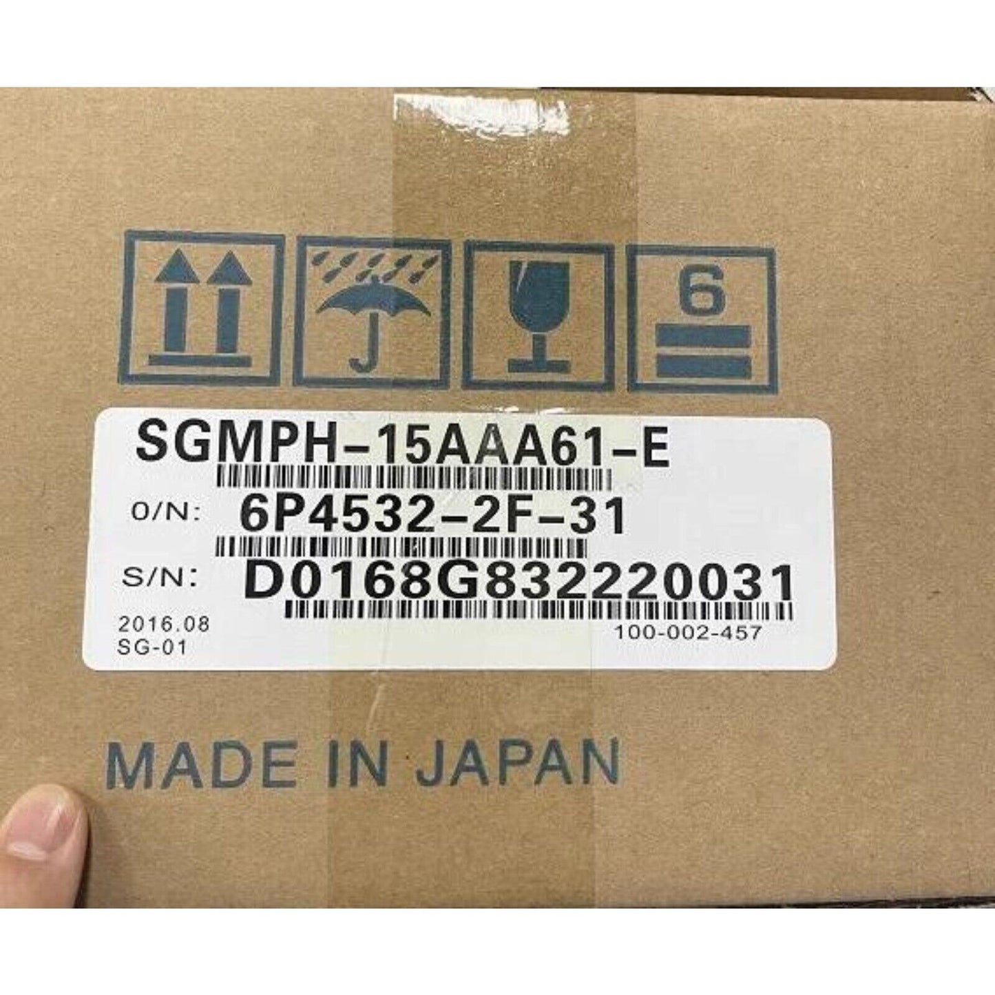 Servo Motor | YASKAWA | SGMPH-15AAA61-E Servo Motor New Expedited Shipping US Stock