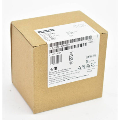 Siemens SIMATIC S7-1200 CPU 1212C PLC module box. Model 6ES7212-1AE40-0XB0.