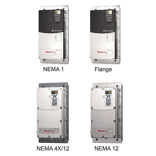 Allen-Bradley PowerFlex 70 AC Drive - NEMA 1, Flange, NEMA 4X/12, NEMA 12 options