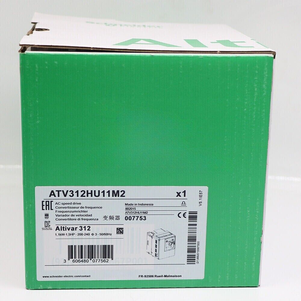 Schneider Electric ATV312HU11M2 Inverter PLC Module box, AC speed drive, Altivar 312
