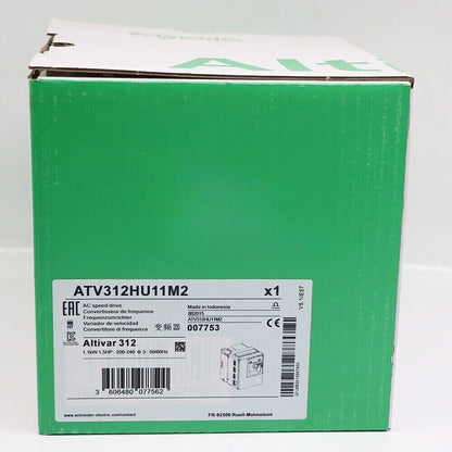 Schneider Electric ATV312HU11M2 Inverter PLC Module box, AC speed drive, Altivar 312