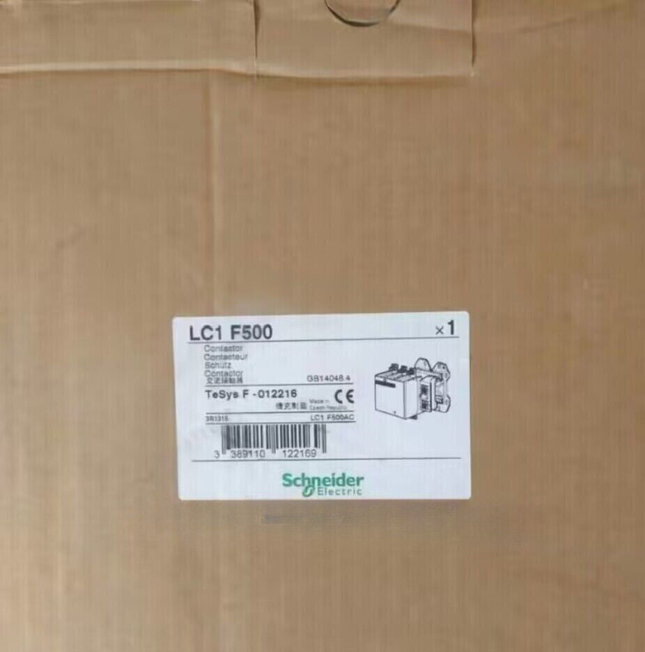 Schneider Electric LC1 F500 Contactor, industrial automation component, electrical control equipment