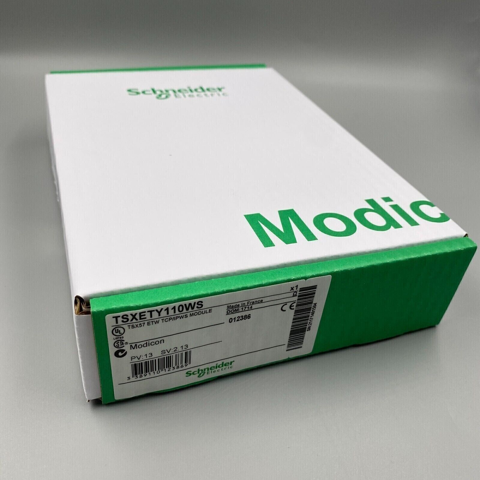 Schneider Electric TSXETY110WS Ethernet Module box, Modicon, industrial automation part