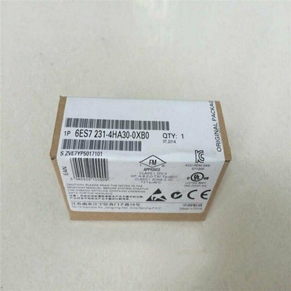 Siemens 6ES7231-4HA30-0XB0 SIMATIC S7-1200 digital input module in original packaging, QTY:1