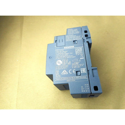 Siemens LOGO! DM8 24R PLC module, 6ED1055-1HB00-0BA2, with AC/DC input and relay output, industrial automation part.