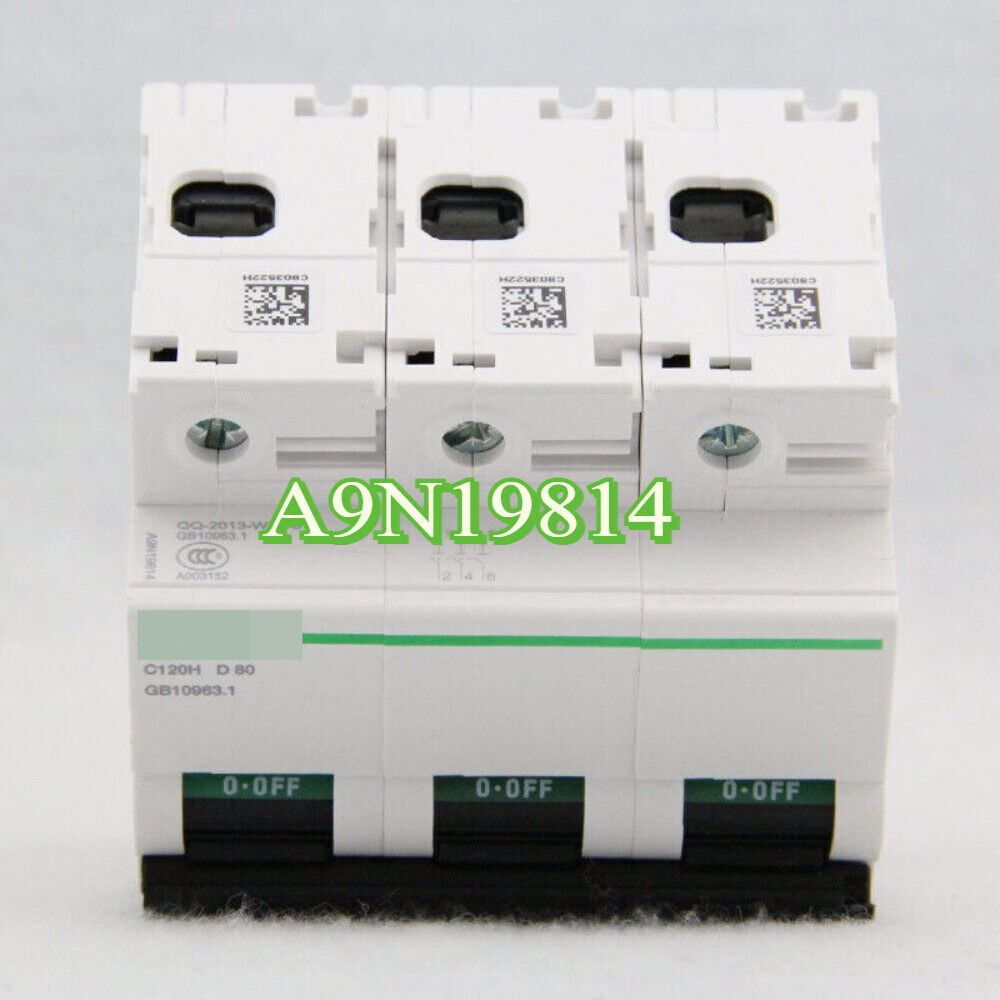 Schneider Electric A9N19814 Multi C120H 3P Circuit Breaker, industrial automation part