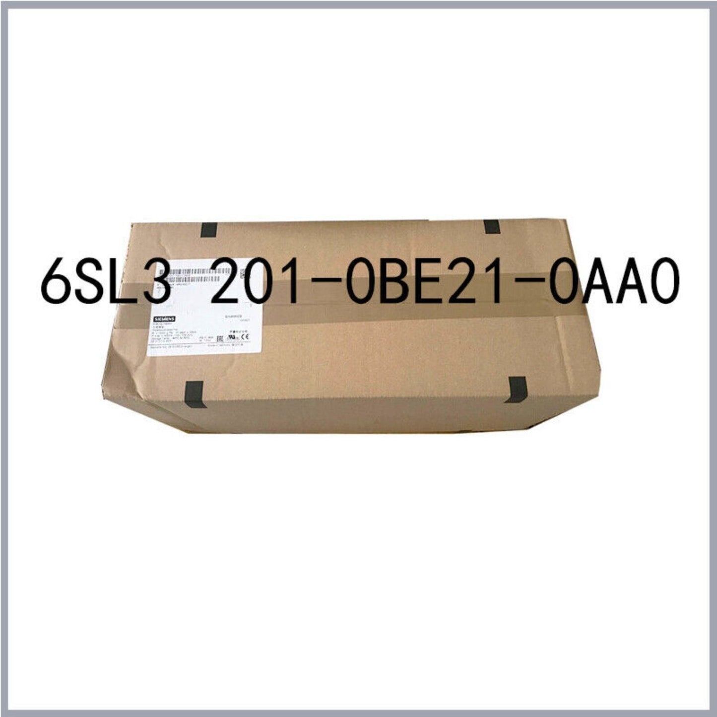 Siemens SINAMICS Braking Resistor in Packaging, 6SL3201-0BE21-0AA0 industrial automation part