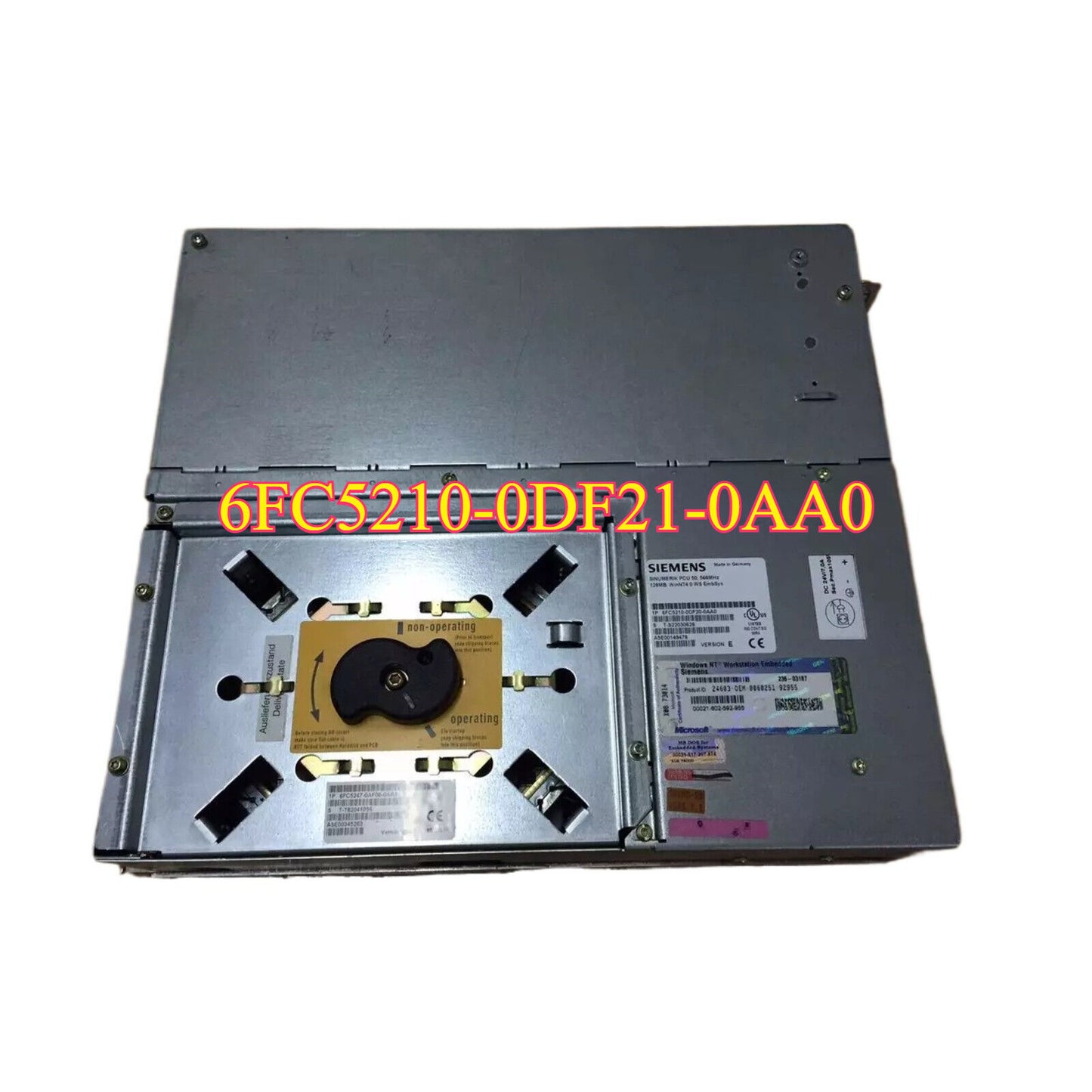 Siemens Sinumerik PCU 566MHz PLC Module 6FC5210-0DF21-0AA0, Industrial Automation Equipment, New Condition