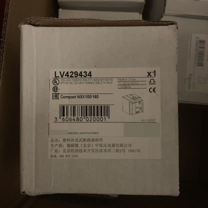 Schneider Electric LV429434 circuit breaker box, Compact NSX100/160, fast delivery