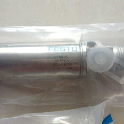 FESTO DSNU-25-50-PPV-A cylinder, industrial automation part, stainless steel